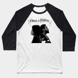 DarKBlacK - DIANA AND MARVIN Baseball T-Shirt